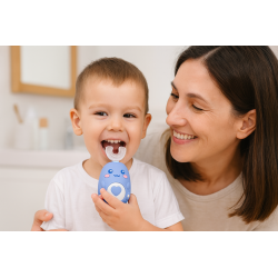 Cepillo De Dientes Eléctrico Para Niños De Silicona Forma De U